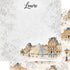 Around The World Collection France Louvre 12 x 12 Double-Sided Scrapbook Paper by SSC Designs