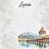 Around The World Collection Switzerland Lucerne 12 x 12 Double-Sided Scrapbook Paper by SSC Designs