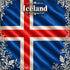 Around The World Collection Iceland Flag 12 x 12 Double-Sided Scrapbook Paper by SSC Designs