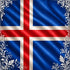 Around The World Collection Iceland Flag 12 x 12 Double-Sided Scrapbook Paper by SSC Designs