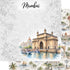 Around The World Collection India Mumbai 12 x 12 Double-Sided Scrapbook Paper by SSC Designs