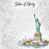 Around The World Collection New York Statue of Liberty 12 x 12 Double-Sided Scrapbook Paper by SSC Designs