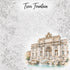 Around The World Collection Italy Trevi Fountain 12 x 12 Double-Sided Scrapbook Paper by SSC Designs