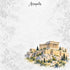 Around The World Collection Greece Acropolis 12 x 12 Double-Sided Scrapbook Paper by SSC Designs