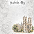 Around The World Collection United Kingdom Westminster Abbey 12 x 12 Double-Sided Scrapbook Paper by SSC Designs