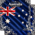 Around The World Collection Australia Flag 12 x 12 Double-Sided Scrapbook Paper by SSC Designs