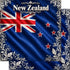 Around The World Collection New Zealand Flag 12 x 12 Double-Sided Scrapbook Paper by SSC Designs