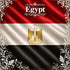 Around The World Collection Egypt Flag 12 x 12 Double-Sided Scrapbook Paper by SSC Designs