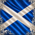 Around The World Collection Scotland Flag 12 x 12 Double-Sided Scrapbook Paper by SSC Designs