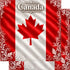 Around The World Collection Canada Flag 12 x 12 Double-Sided Scrapbook Paper by SSC Designs