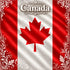 Around The World Collection Canada Flag 12 x 12 Double-Sided Scrapbook Paper by SSC Designs