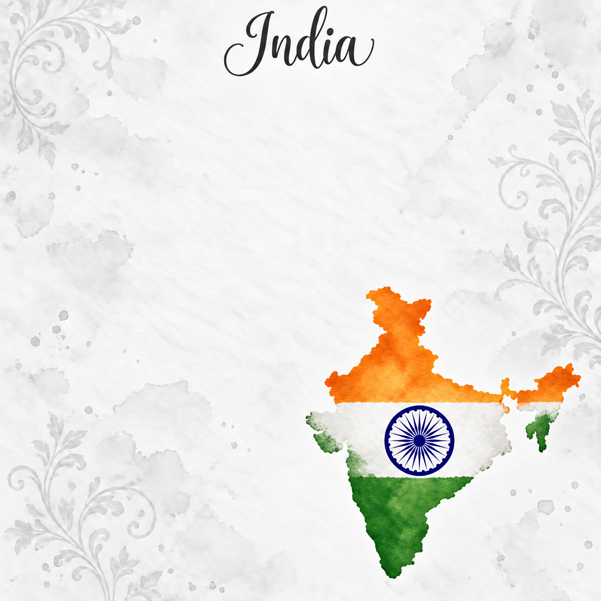 Around The World Collection India New Delhi 12 x 12 Double-Sided Scrapbook Paper by SSC Designs