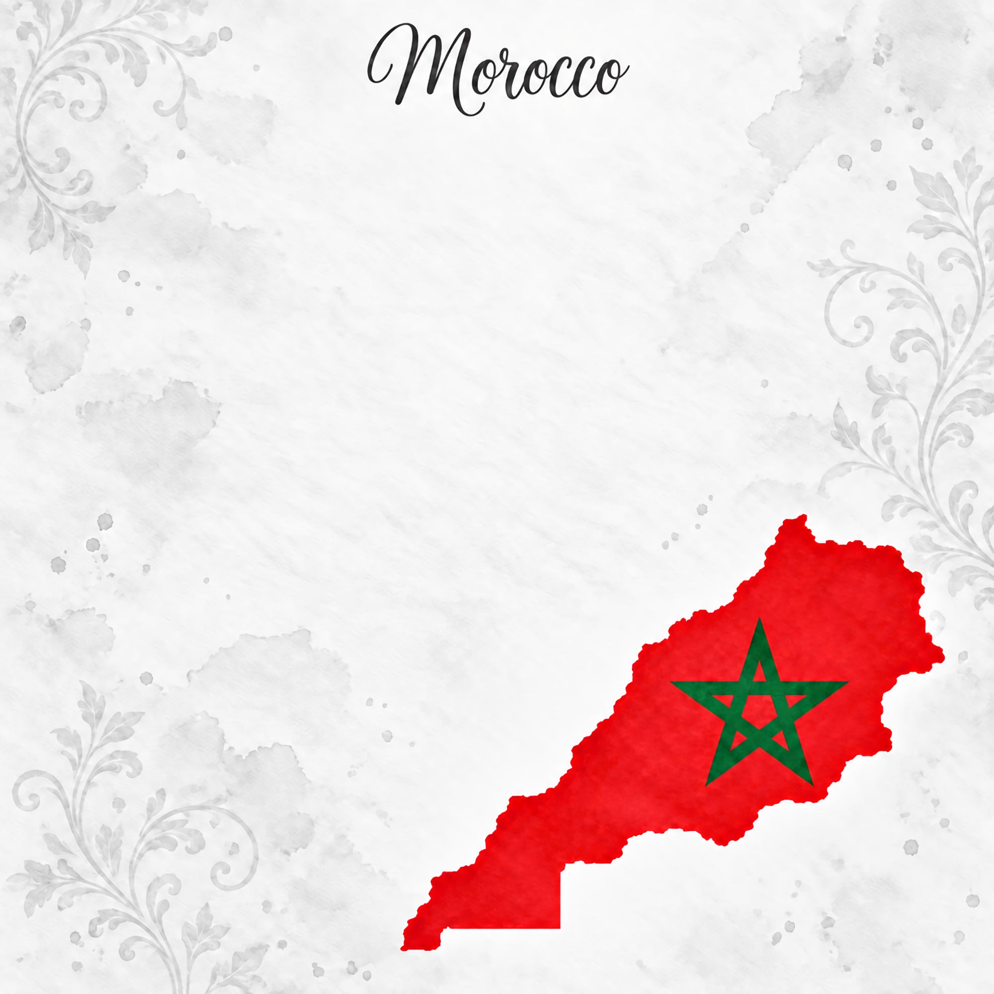 Around The World Collection Morocco Rabat 12 x 12 Double-Sided Scrapbook Paper by SSC Designs