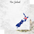 Around The World Collection New Zealand Wellington 12 x 12 Double-Sided Scrapbook Paper by SSC Designs