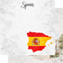 Around The World Collection Spain Madrid 12 x 12 Double-Sided Scrapbook Paper by SSC Designs