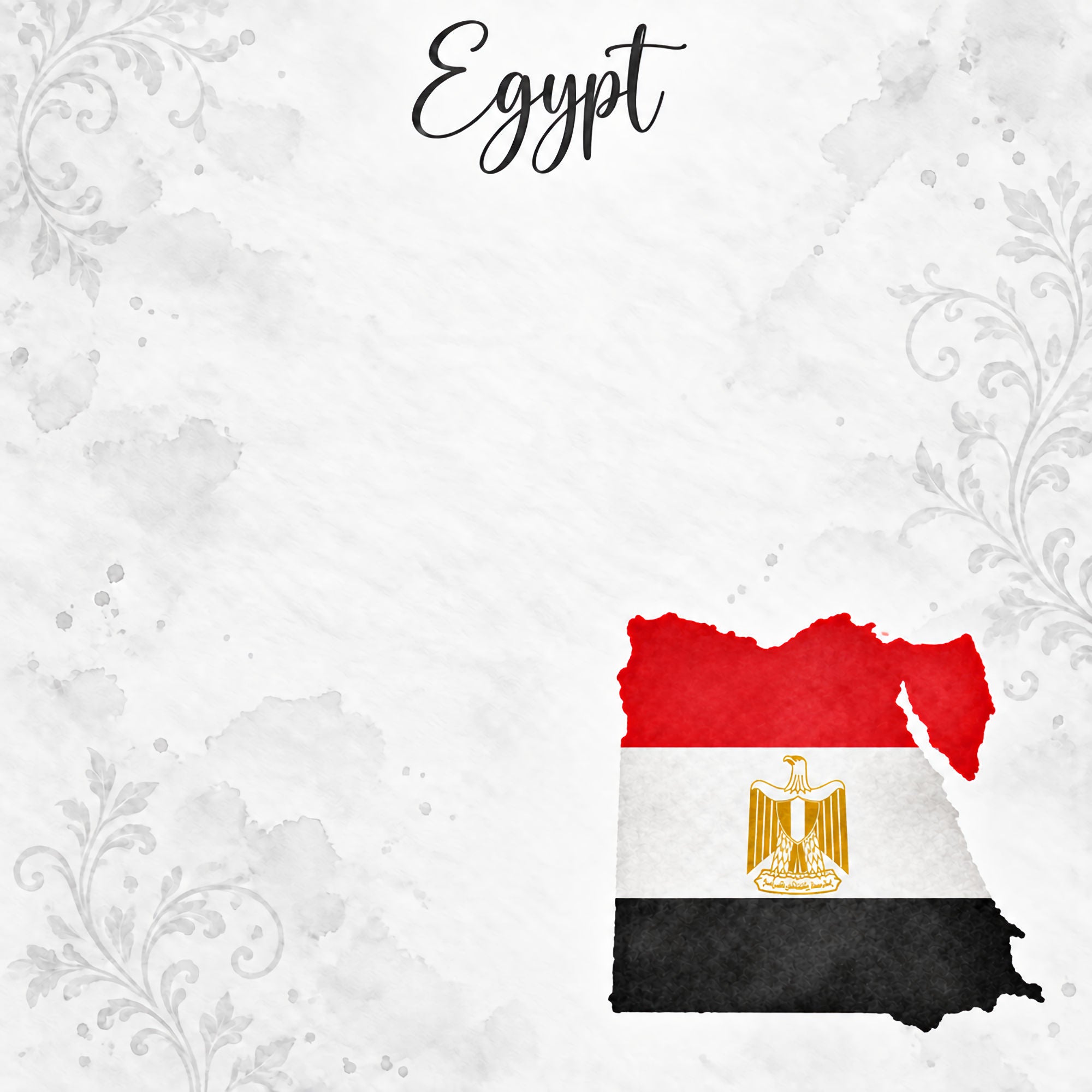 Around The World Collection Egypt Cairo 12 x 12 Double-Sided Scrapbook Paper by SSC Designs