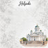 Around The World Collection Finland Helsinski 12 x 12 Double-Sided Scrapbook Paper by SSC Designs