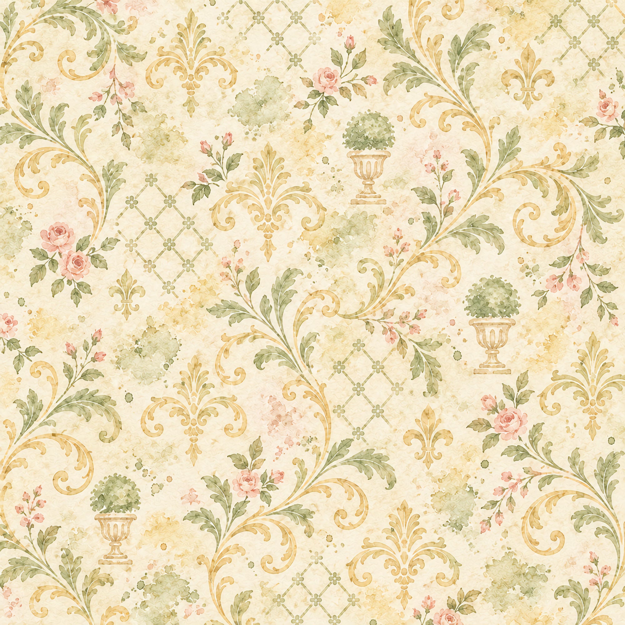 Around The World Collection Austria Schonbrunn Palace 12 x 12 Double-Sided Scrapbook Paper by SSC Designs