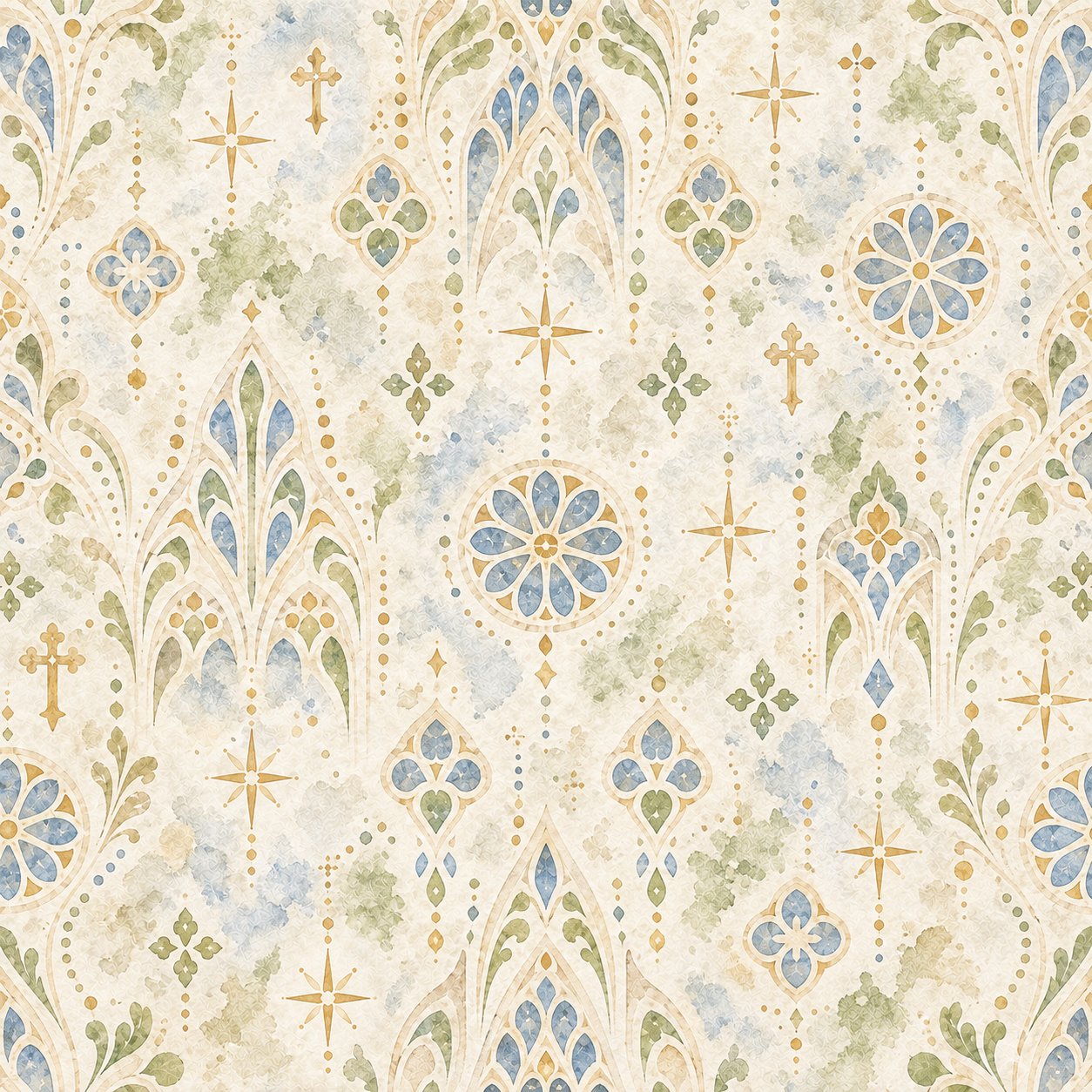 Around The World Collection Spain Sagrada Familia 12 x 12 Double-Sided Scrapbook Paper by SSC Designs