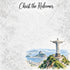 Around The World Collection Brazil Christ The Redeemer 12 x 12 Double-Sided Scrapbook Paper by SSC Designs