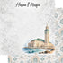 Around The World Collection Morocco Hassan II Mosque 12 x 12 Double-Sided Scrapbook Paper by SSC Designs