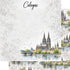 Around The World Collection Germany Cologne 12 x 12 Double-Sided Scrapbook Paper by SSC Designs