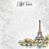 Around The World Collection France Eiffel Tower 12 x 12 Double-Sided Scrapbook Paper by SSC Designs
