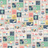 Away We Go Collection Destination Stamps 12 x 12 Double-Sided Scrapbook Paper by Echo Park Paper