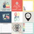 Away We Go Collection 4x4 Journaling Cards 12 x 12 Double-Sided Scrapbook Paper by Echo Park Paper