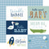 Baby Boy Collection Pack by Echo Park Paper 13-Piece Collection-12 Papers, 1 Sticker