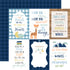 Baby Boy Collection Pack by Echo Park Paper 13-Piece Collection-12 Papers, 1 Sticker