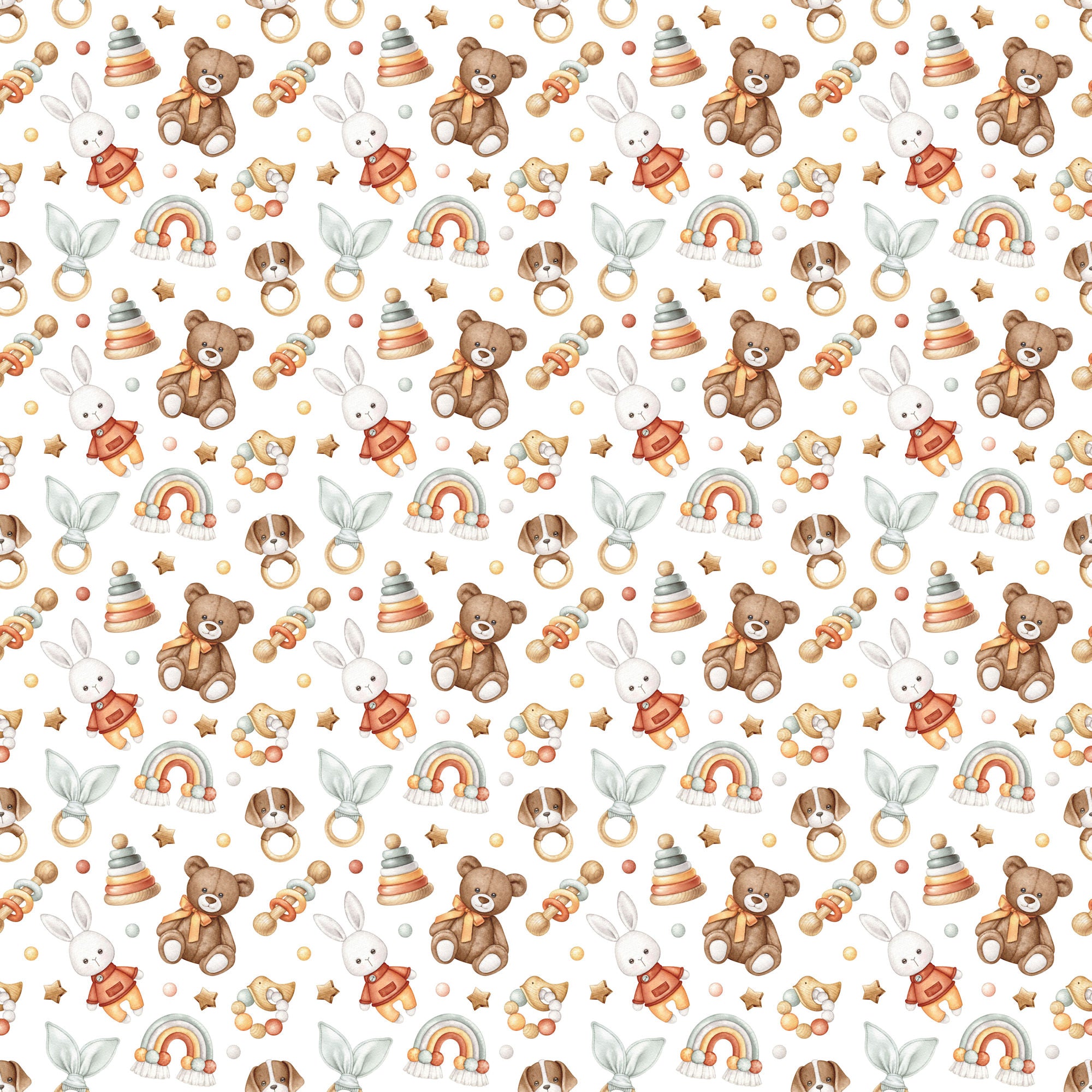 Oh, Baby! Collection Snuggle Season 12 x 12 Double-Sided Scrapbook Paper by SSC Designs