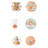 Oh, Baby! Collection Button Bubbles 1" Self-Adhesive Scrapbook Embellishments by MH Flair & More