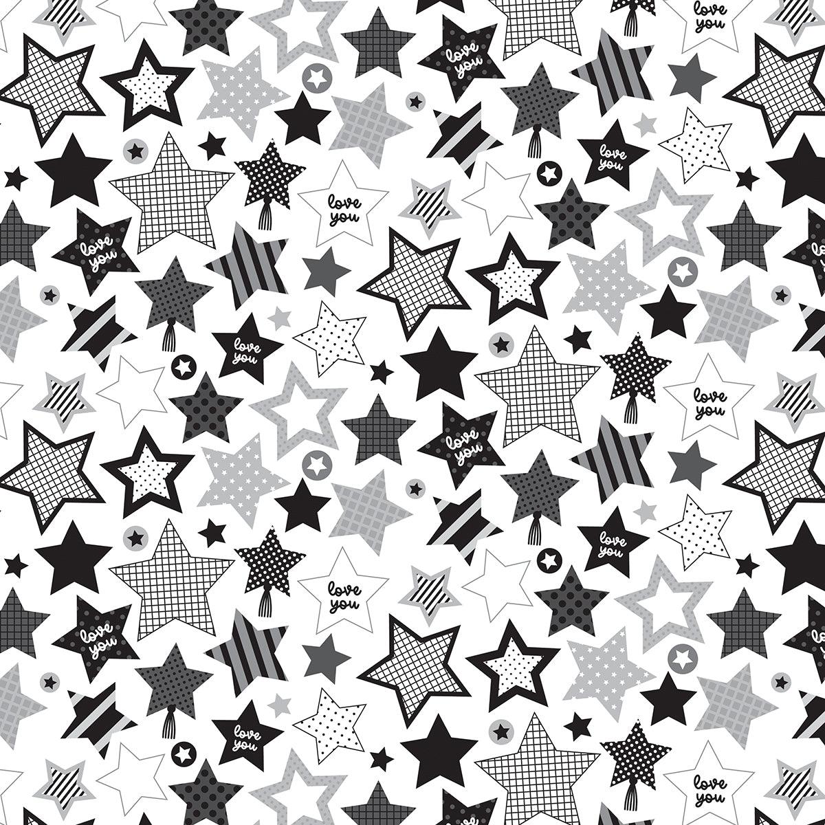 Cap & Gown Collection Reach For The Stars 12 x 12 Double-Sided Scrapbook Paper by Doodlebug Design - Scrapbook Supply Companies