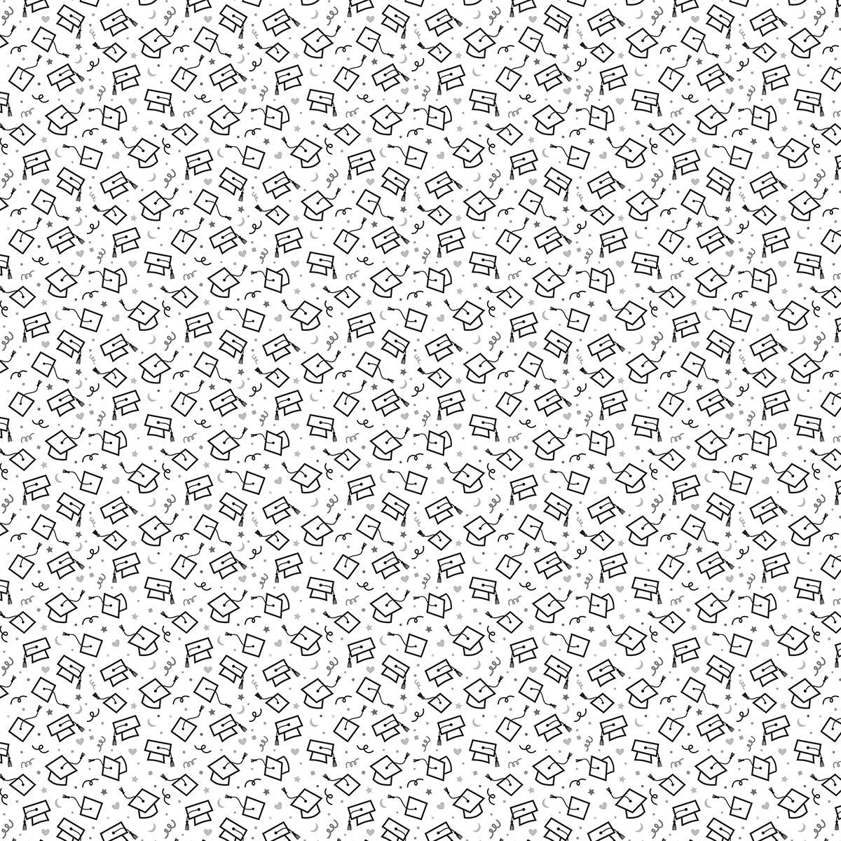 Cap & Gown Collection Let's Party! 12 x 12 Double-Sided Scrapbook Paper by Doodlebug Design - Scrapbook Supply Companies
