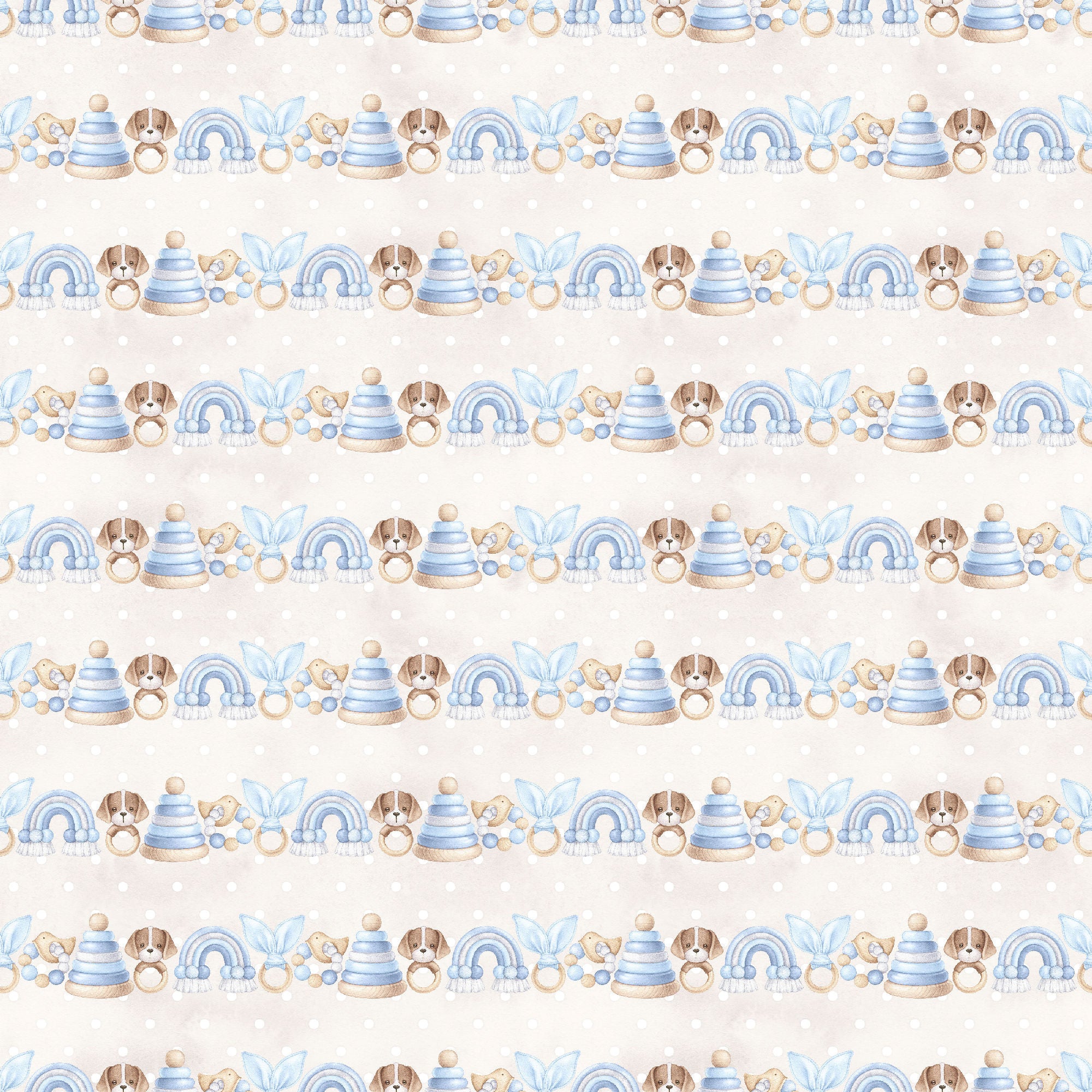 Oh, Baby Boy! Collection Toy Box Treasures 12 x 12 Double-Sided Scrapbook Paper by SSC Designs