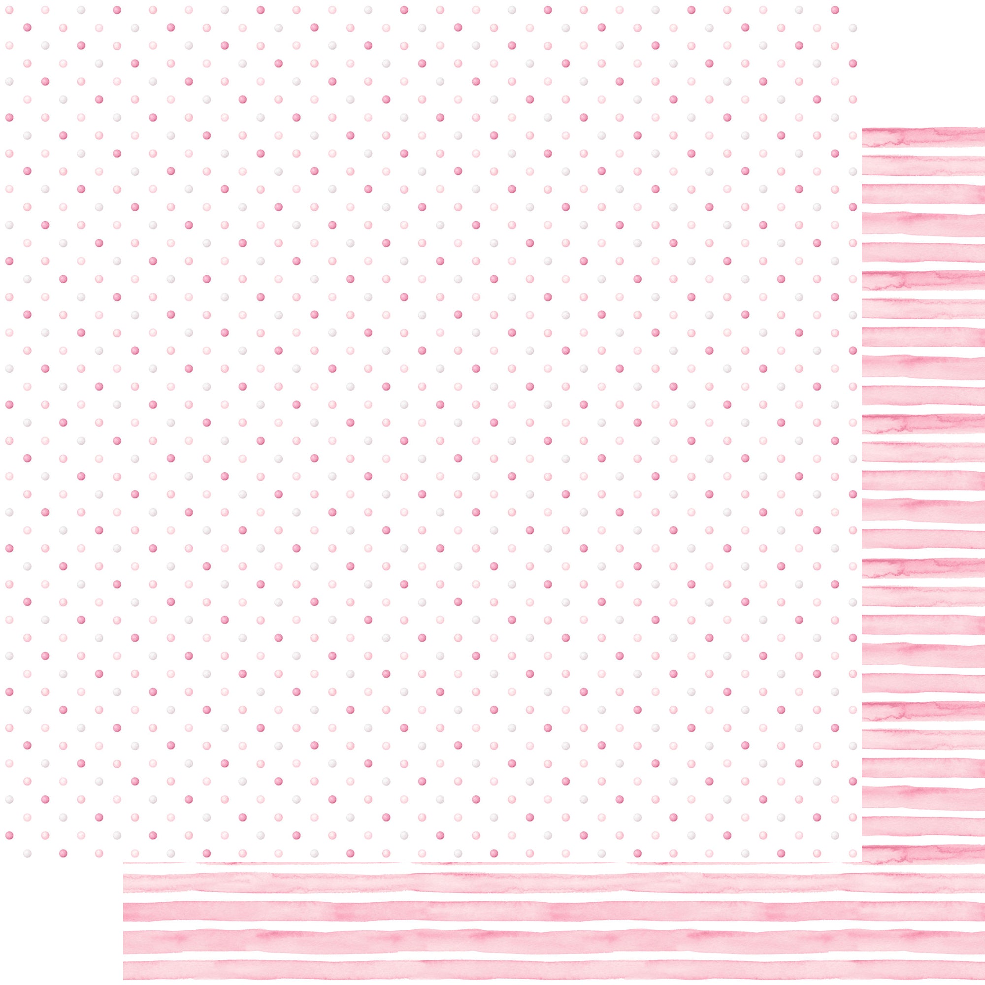 Oh, Baby Girl! Collection Blissful Baby 12 x 12 Double-Sided Scrapbook Paper by SSC Designs