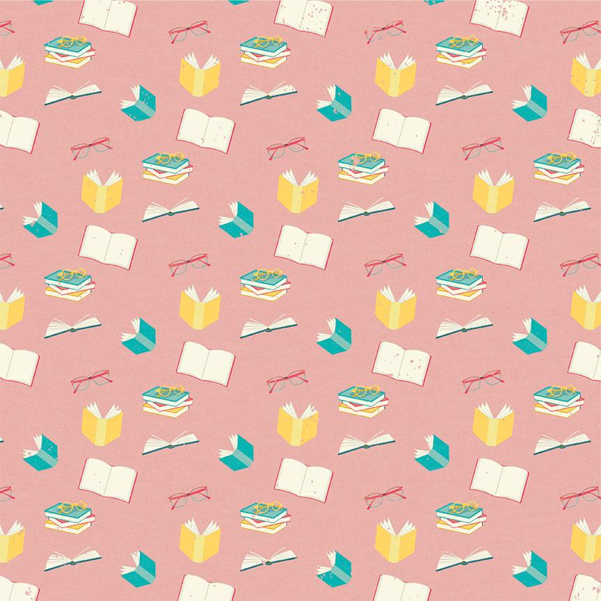 Book Club Collection Books Galore 12 x 12 Double-Sided Scrapbook Paper by Photo Play Paper - Scrapbook Supply Companies