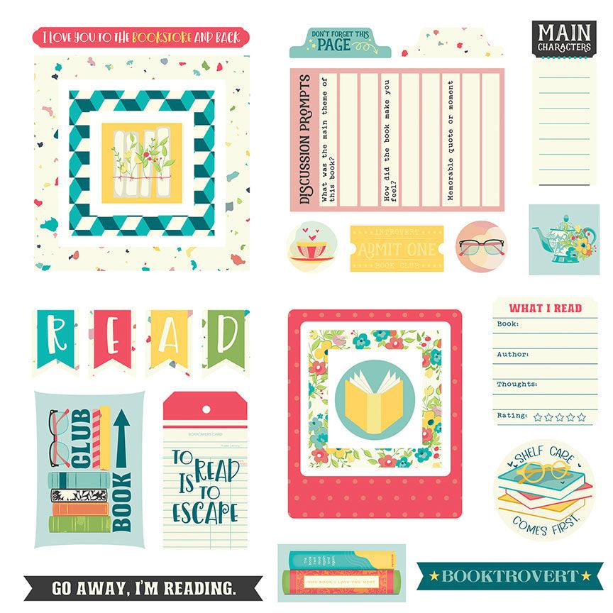 Book Club Collection Scrapbook Ephemera by Photo Play Paper - Scrapbook Supply Companies