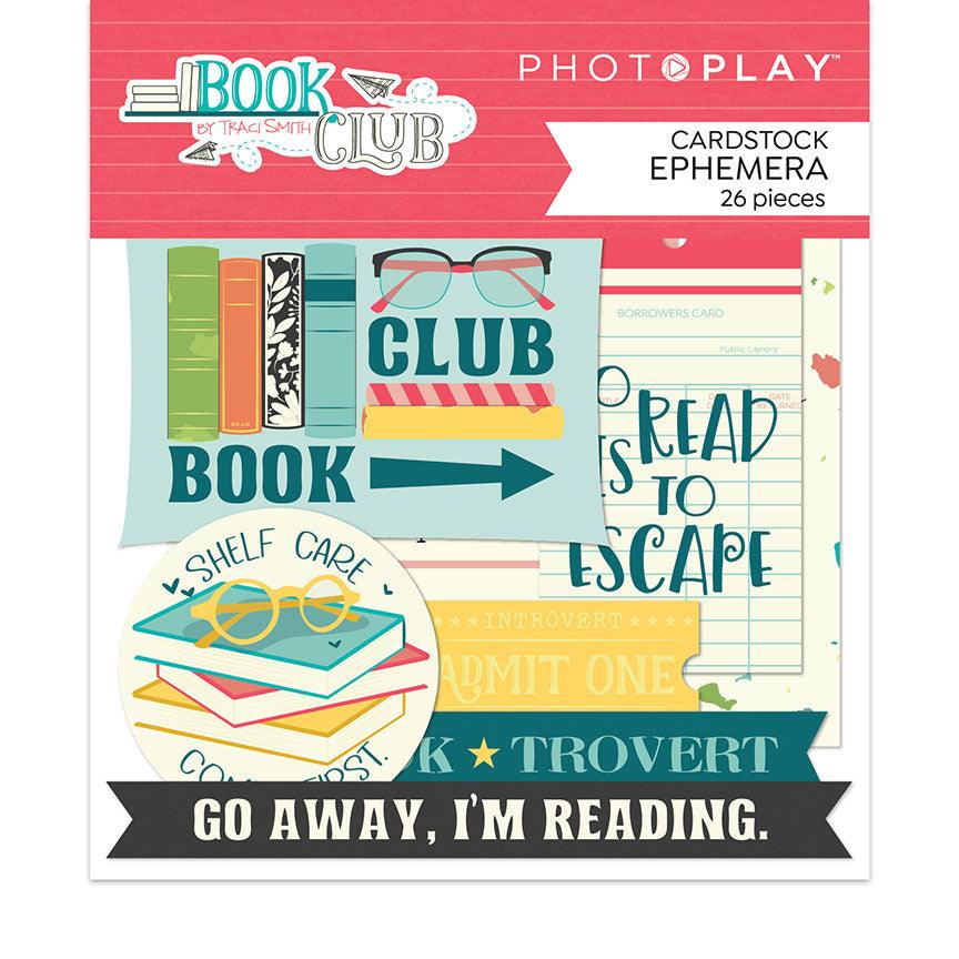 Book Club Collection Scrapbook Ephemera by Photo Play Paper - Scrapbook Supply Companies