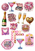 Bachelorette Party Collection Bachelorette Party 12 x 12 Double-Sided Scrapbook Paper by SSC Designs