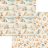 Beach Dreams Collection Sandcastles 12 x 12 Double-Sided Scrapbook Paper by SSC Designs