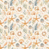 Beach Dreams Collection Sandcastles 12 x 12 Double-Sided Scrapbook Paper by SSC Designs