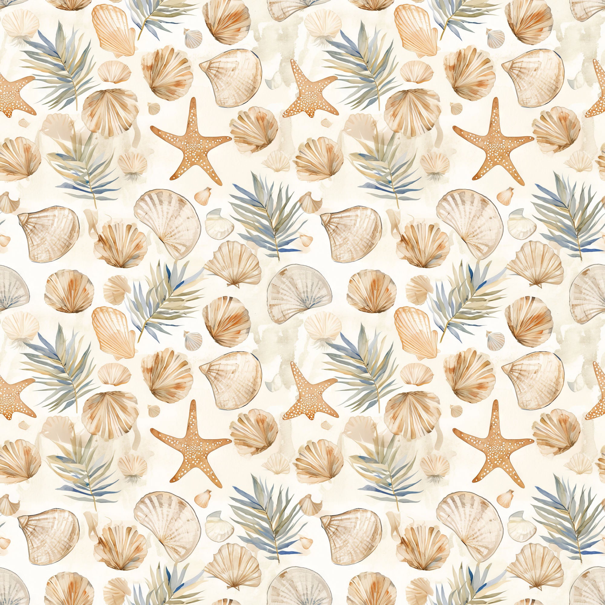 Beach Dreams Collection Palm Trees 12 x 12 Double-Sided Scrapbook Paper by SSC Designs