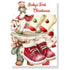 Baby's First Christmas 12 x 12 Scrapbook Paper & Embellishment Kit by SSC Designs