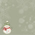 Baby's First Christmas Collection Snowman 12 x 12 Double-Sided Scrapbook Paper by SSC Designs