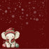 Baby's First Christmas Collection Stuffed Elephant 12 x 12 Double-Sided Scrapbook Paper by SSC Designs