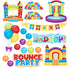 Bounce House Collection 12 x 12 Double-Sided Scrapbook Paper & Embellishment Kit by SSC Designs