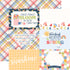 Blossoms & Bees Scrapbook Paper & Sticker Collection Kit by Echo Park Paper - 13 Pieces