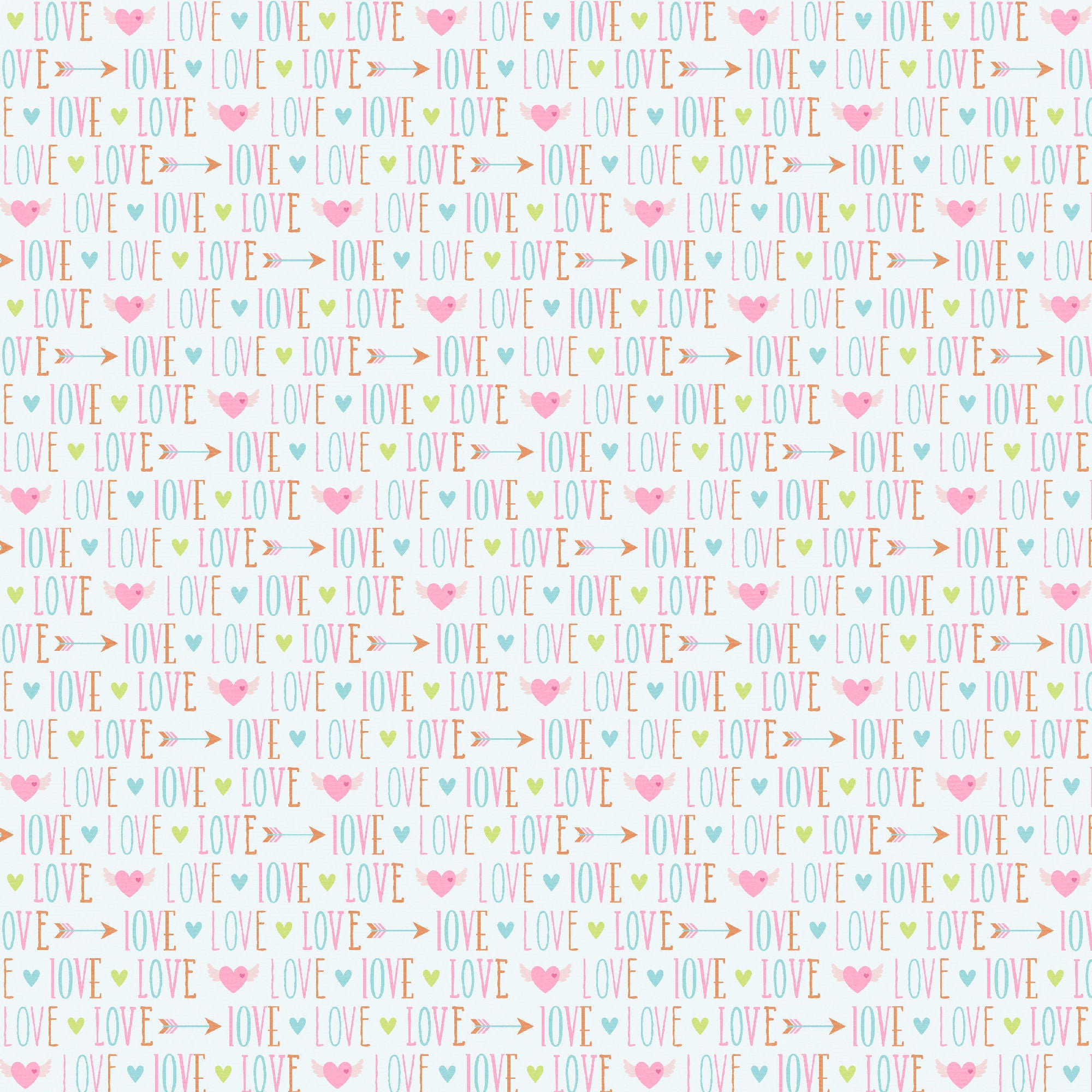 Best Mom Ever Collection Love Blooms Here 12 x 12 Double-Sided Scrapbook Paper by SSC Designs